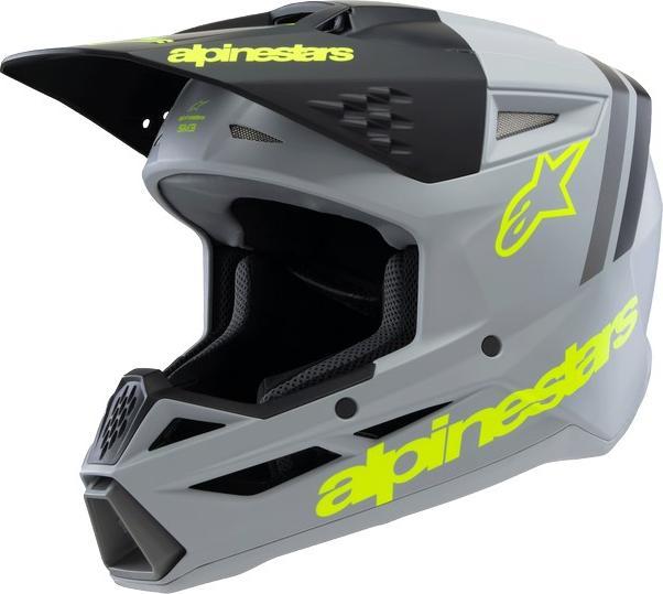 Alpinestars Helmet Sm3 Yth Radium Ece (S, 48 - 49 cm)