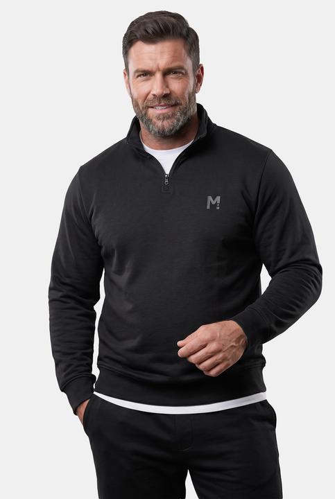 Image du produit Men+ Sweat-Troyer, Basic, Zippkragen (5XL)