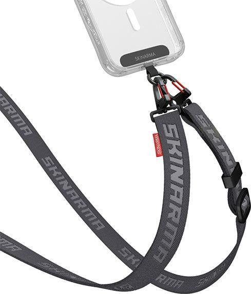 Actual product image Skinarma Scout Universal phone lanyard gray