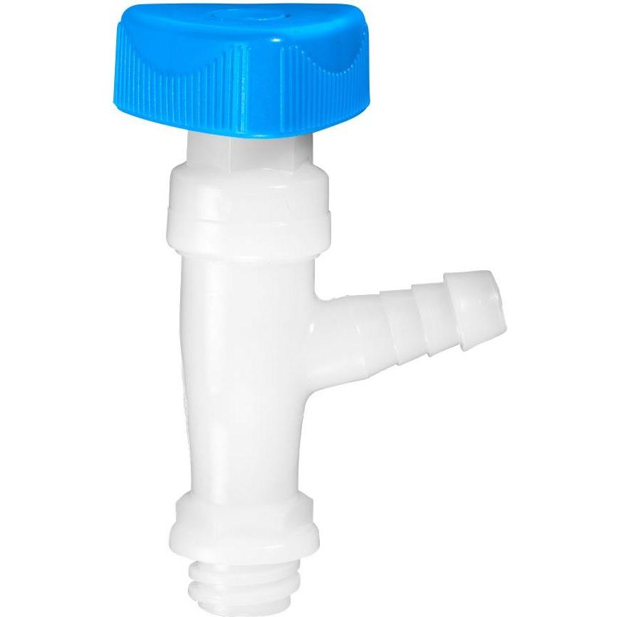 Thumbnail - 10x Hünersdorff, Ventil, Auslaufhahn Kunststoff 12,70 mm gerade