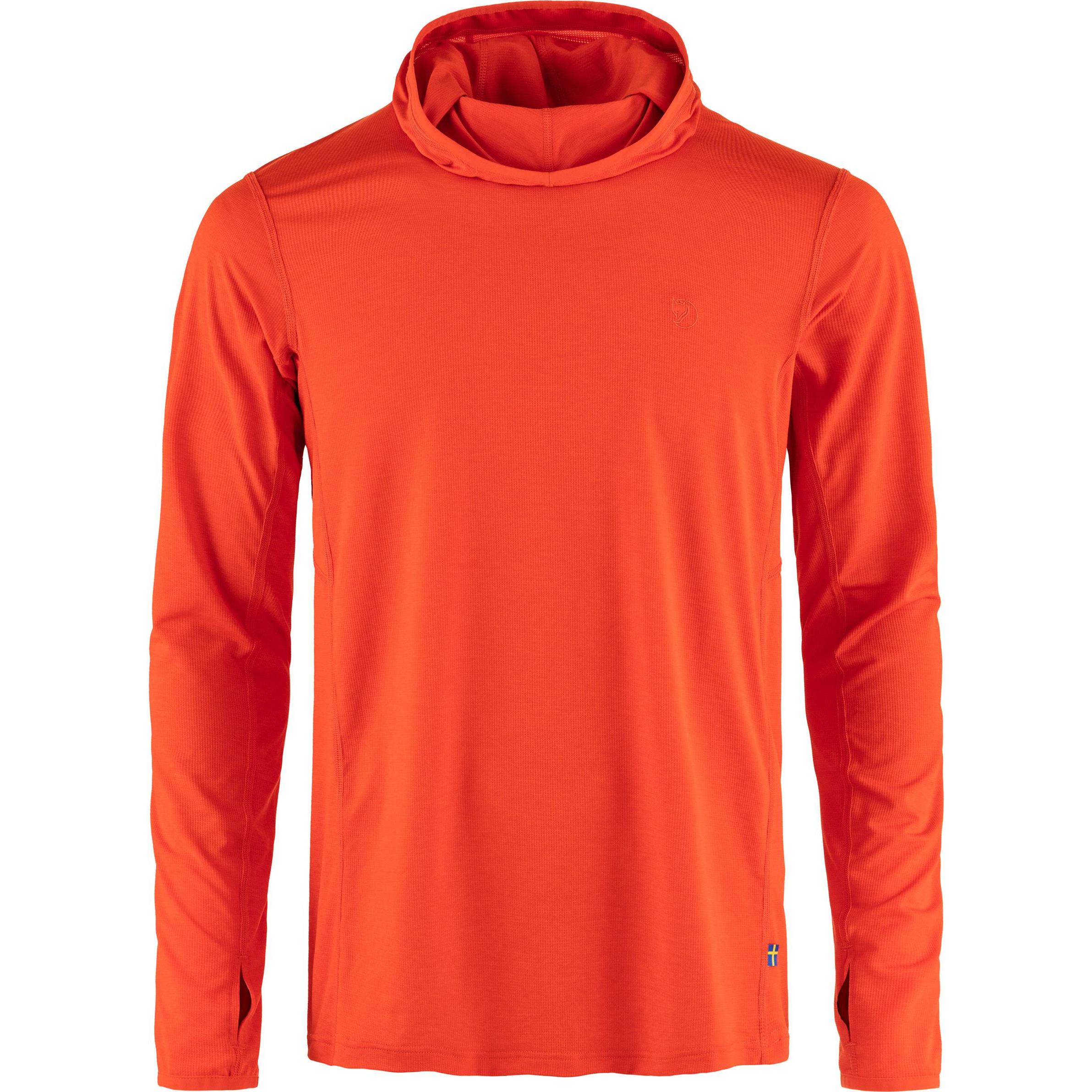 Fjällräven, Herren, Pullover, Abisko Sun-hoodie, Orange, (S)