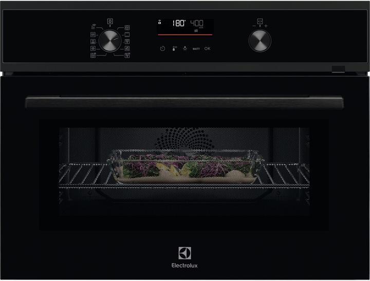 Energy Label Electrolux COM800CB CombiQuick Microwave Oven, black