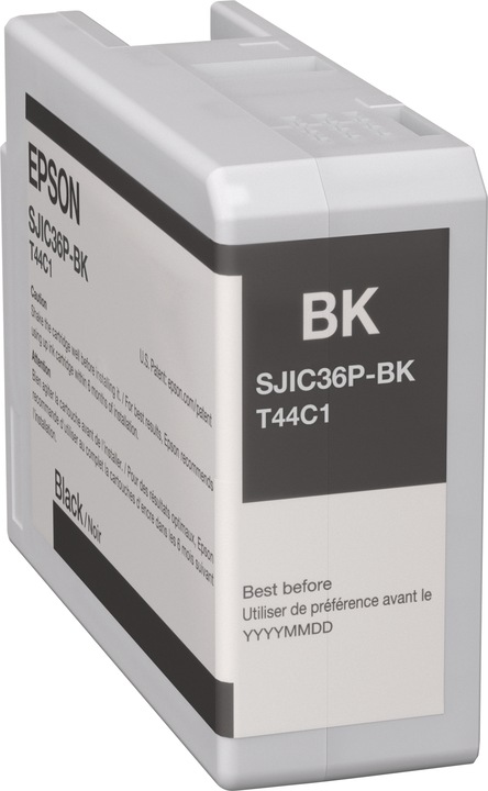 Epson SJIC36P(K) - 80 ml - Schwarz - Original (BK)
