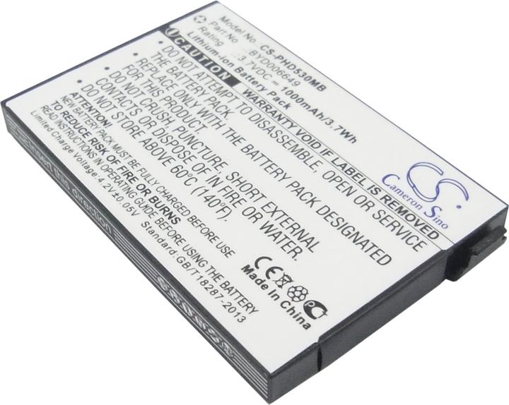 Actual product image NoName Battery for Philips BYD006649, Avent SCD530 etc. 1000mAh, 3.7V (1 pcs., Device specific, 1000 mAh)