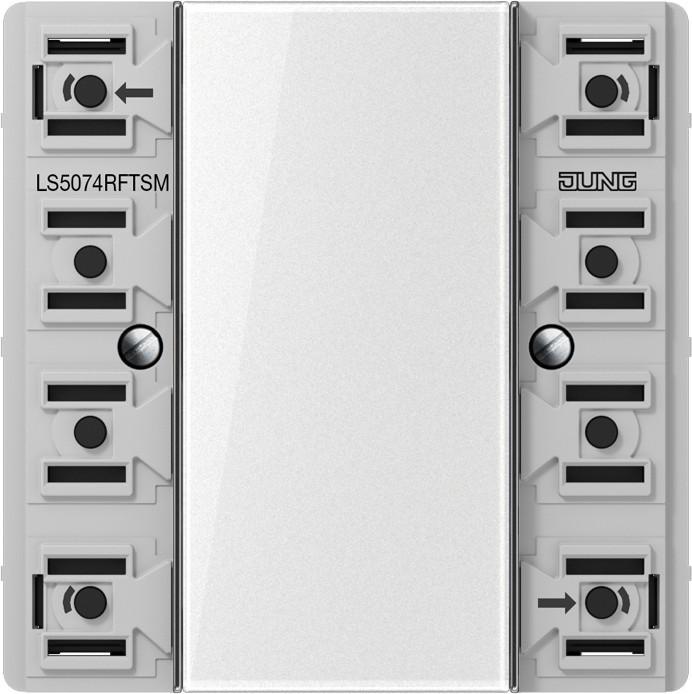 Actual product image JUNG Wall transmitter 100m radio LS 4kan LS5074RFTSM