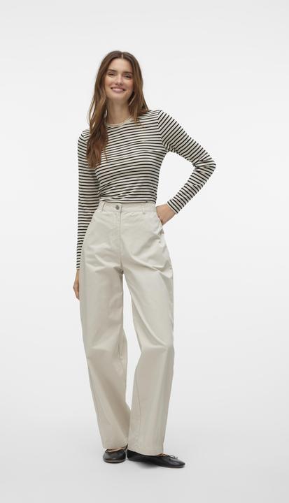 Actual product image Vero Moda VMCHRIS Hohe Taille Hose Hose mit weitem Beinschnitt (W36/L32)