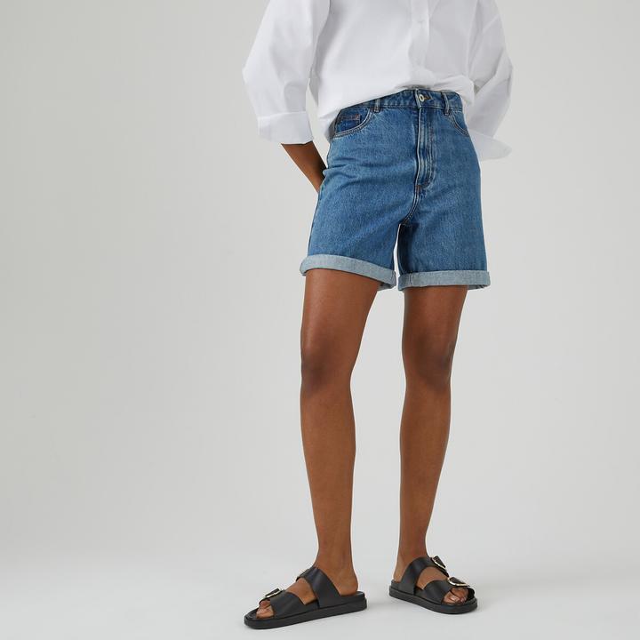 Actual product image La Redoute Collections Jean shorts