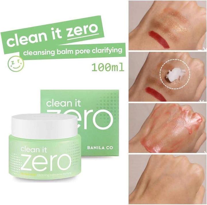 Actual product image Banila Co clean it zero pore clarifying (Cleansing oil, 100 ml)