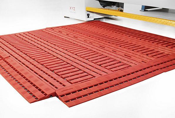 Produktbild kaiserkraft Kunststoff-Bodenrost aus Polyethylen (120 x 60 cm)