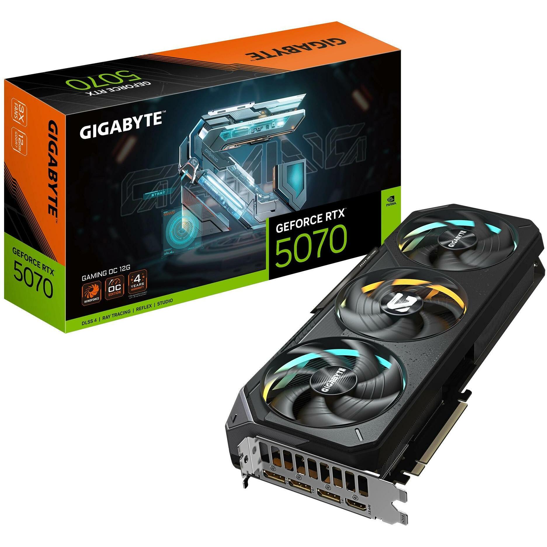 Gigabyte GeForce RTX 5070 GAMING OC (12 GB), Grafikkarte