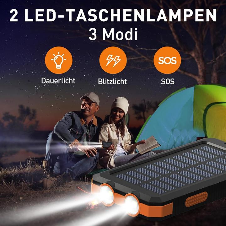 Immagine prodotto Vikeri Solar Powerbank (26800 mAh)