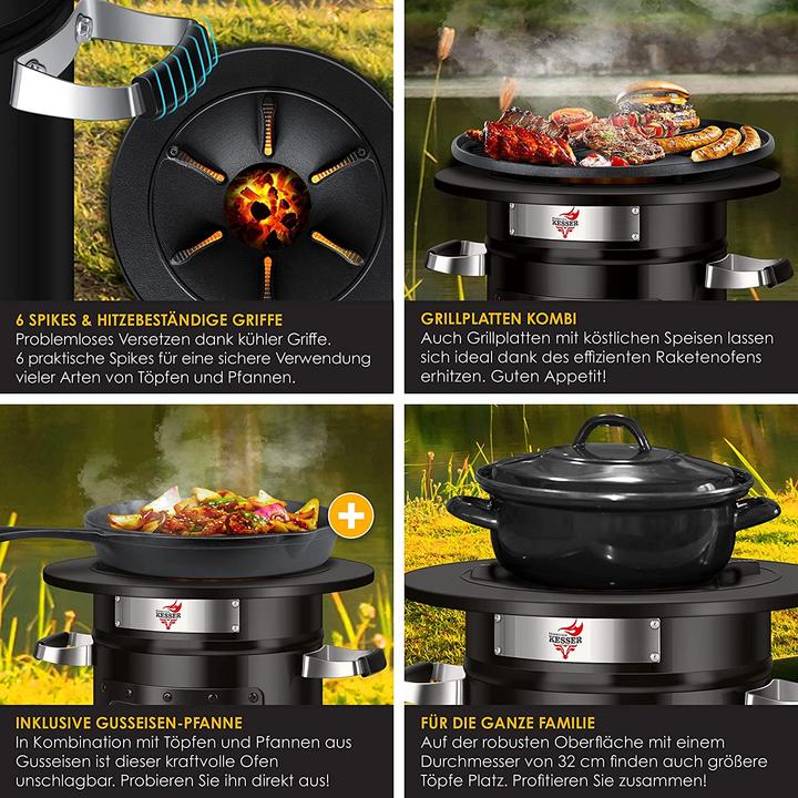 Immagine prodotto Kesser Stufa a razzo