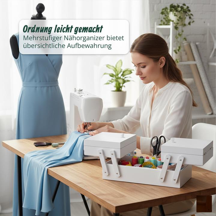 Actual product image Relaxdays sew box