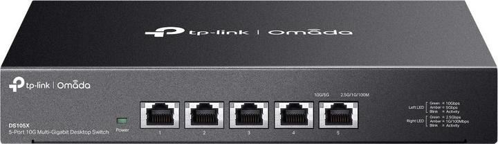 Image du produit TP-Link OMADA 5-PORT 10G MULTI-GIGABIT DESKTOP SWITCH PORT : 5X 10G RJ45 (5 Ports)