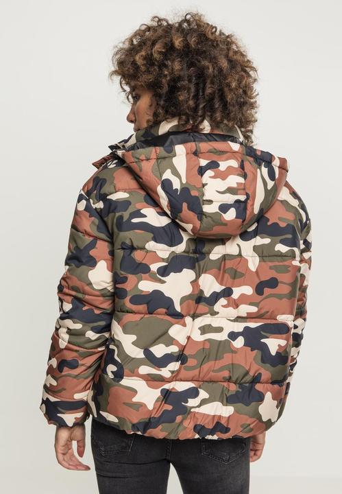 Produktbild Urban Classics Ladies Boyfriend Camo Puffer Jacket (4XL)