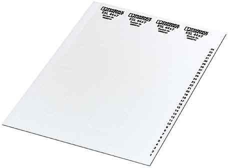 Actual product image Phoenix Contact Insertion strips (7 mm)