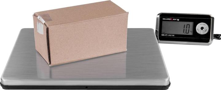 Produktbild Steinberg Paketwaage 200Kg 100G Präzisionswaage Briefwaage Plattformwaage Tischwaage