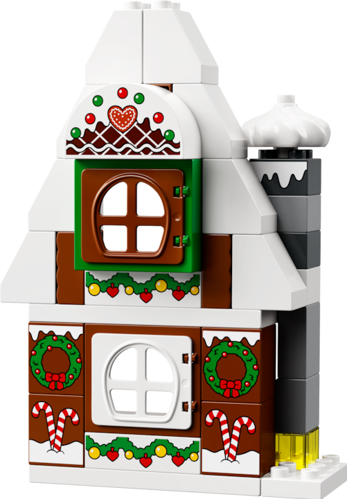 Immagine prodotto LEGO Casa di pan di zenzero con Babbo Natale (10976)