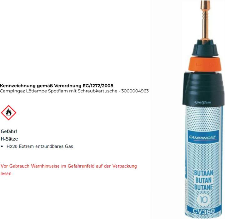 Productafbeelding Campingaz Lötgerät Spotflam