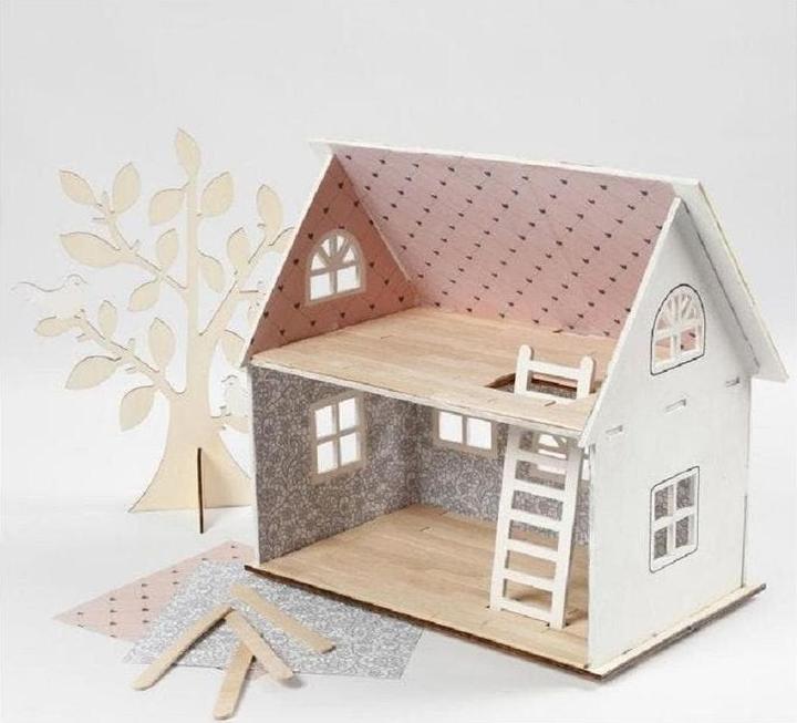 Produktbild Creativ Company Puppenhaus zum Zusammenbauen