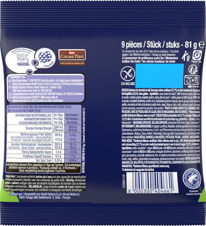 Image du produit Nestlé Mini oeufs Smarties (81 g)