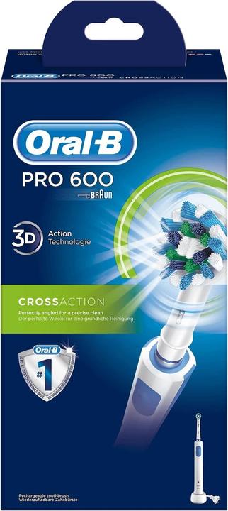 Produktbild Oral-B Pro 600 Cross Action (Oszillierende Zahnbürste)