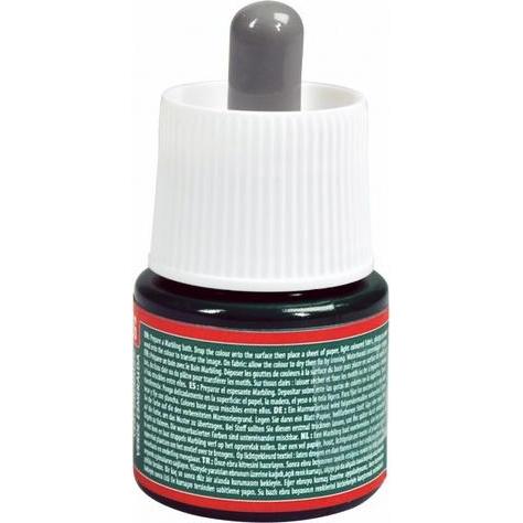 Thumbnail - Pebeo, Künstlerfarbe + Bastelfarbe, Marbling Marmorirtfarben (Smaragdgrün, 45 ml)