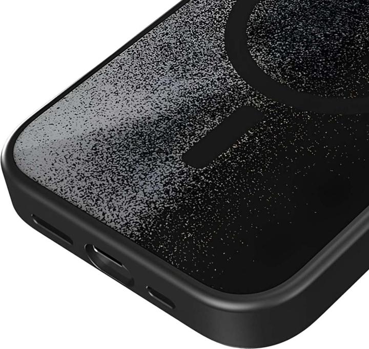 Actual product image STM Relax Sand MagSafe - iPhone 15 Pro Max Hülle (Schwarz / Grau) (Apple iPhone 15 Pro Max)