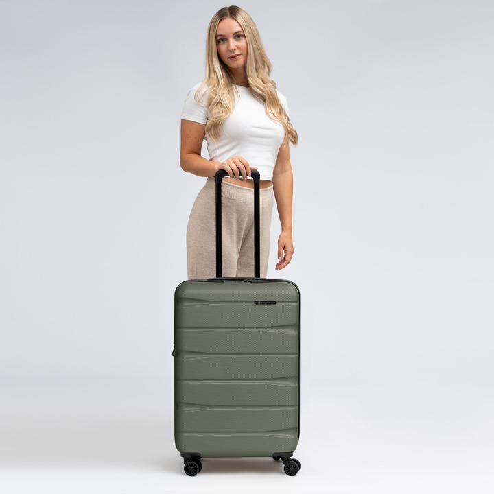 Actual product image Franky Munich 4.0 4-Rollen Trolley M 66 cm mit Dehnfalte (74 l)