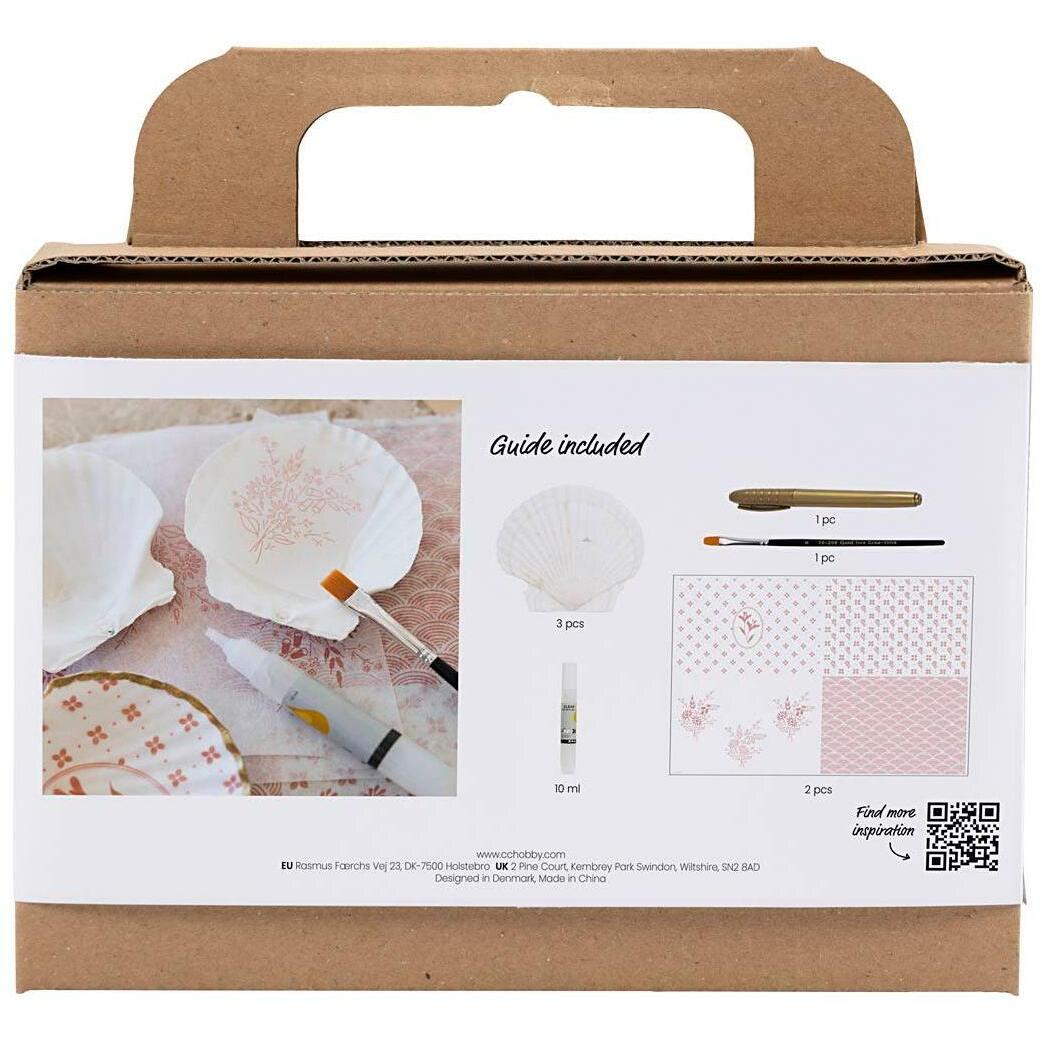 Thumbnail - Creativ Company Bastelset Decopatch Muschel-Schalen