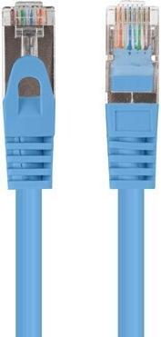 Produktbild Lanberg Patchcord Kat.6 Ftp 1m Niebieski Fluke Passed 10-Pack (U/UTP, CAT6, 1 m)