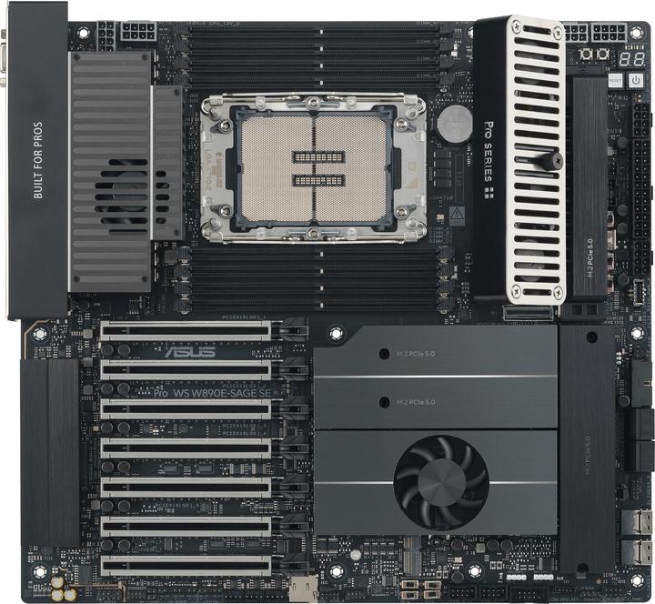 Immagine prodotto ASUS PRO WS W890E-SAGE SE (INTEL,4710,DDR5,EBB) (LGA 4710, SoC Intel)