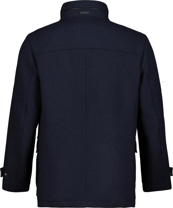 Image du produit JP1880 Veste en laine# mélangée déperlante avec empiècement à chevrons et col montant (3XL)