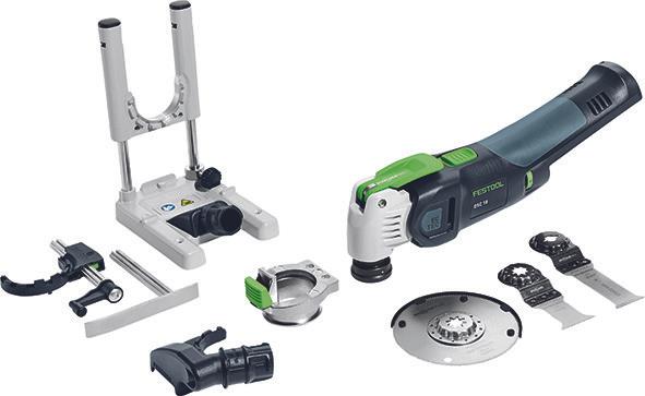 Systainer SYS3 M 187, Suction device OSC-AV, Wood saw blade HSB 100, Adapter OSC-A, Attachment aid OSC-AH, Depth stop OSC-TA, 32, Bi, Universal saw blade USB 50, Universal saw blade USB 78, OSC, 35