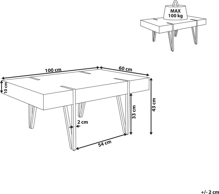 Actual product image Beliani Adena