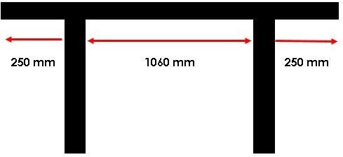 Robas Lund Castello (180 x 100 x 76 cm)