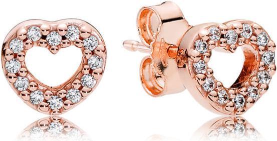 Produktbild Pandora Erobertes Herz Rose Ohrstecker (Rosegold)