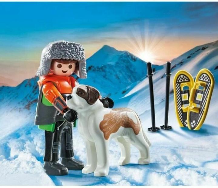 Image du produit Playmobil Randonneur avec Saint-Bernard (71741)