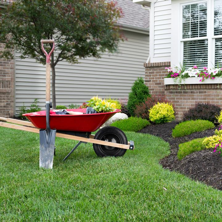 Produktbild Relaxdays Schubkarrenrad