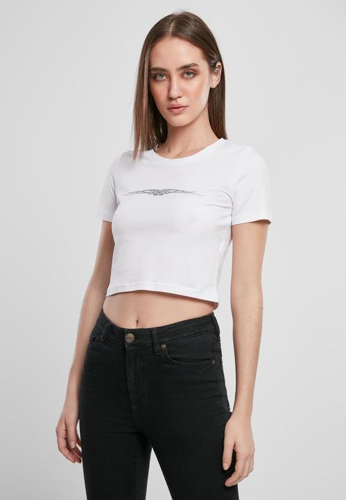 Produktbild Merchcode Ladies Tribal Cropped Tee (M)