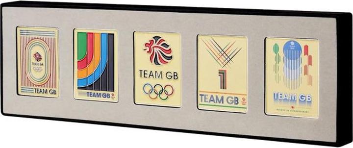 Image du produit Team GB - Ensemble de badges motif/style rétro