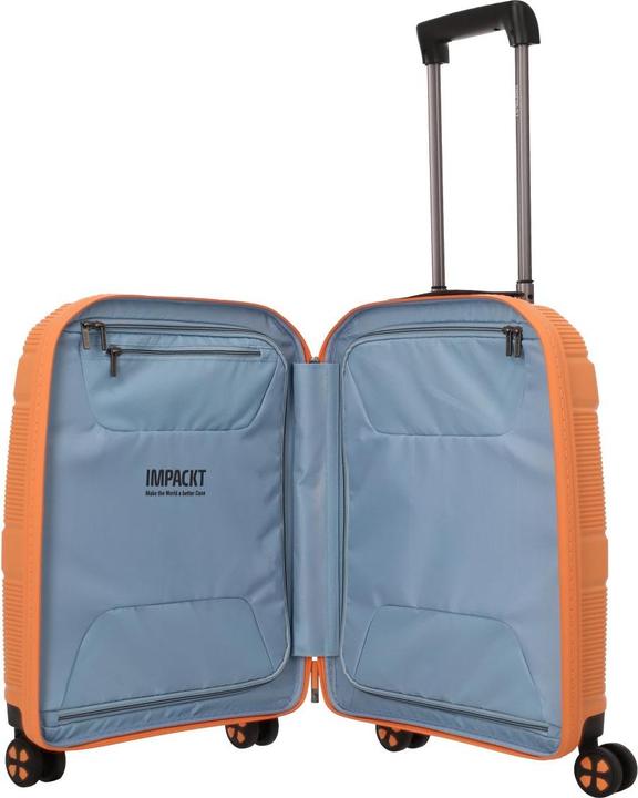 Actual product image Impackt IP1 - 4-wheel trolley with USB port, Garden Apricot (38 l)