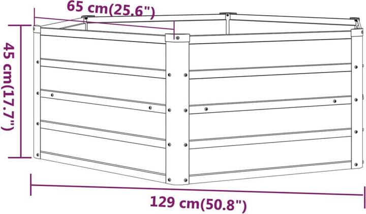 Produktbild vidaXL Hochbeet