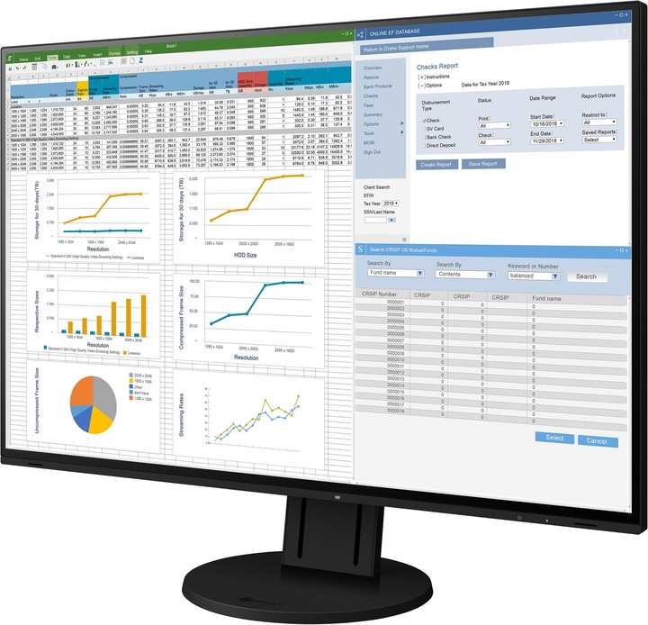 Actual product image Eizo EV2457 (1920 x 1200 pixels, 24")
