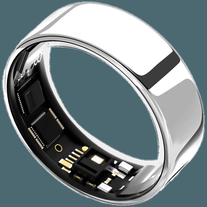 Image du produit Ultrahuman Bague Air- Size-07- Air Silver (7, Espace Argent)