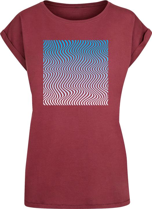 Produktbild Merchcode Ladies Summer - Wavy Pattern T-Shirt - 112601 (XL)