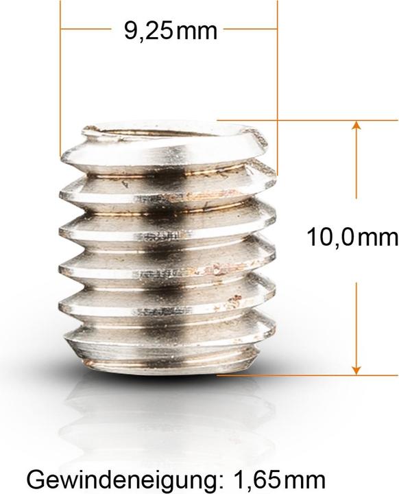 Actual product image Walimex Thread adapter 1/4 to 3/8 inch set of 5 (Stand adapter)