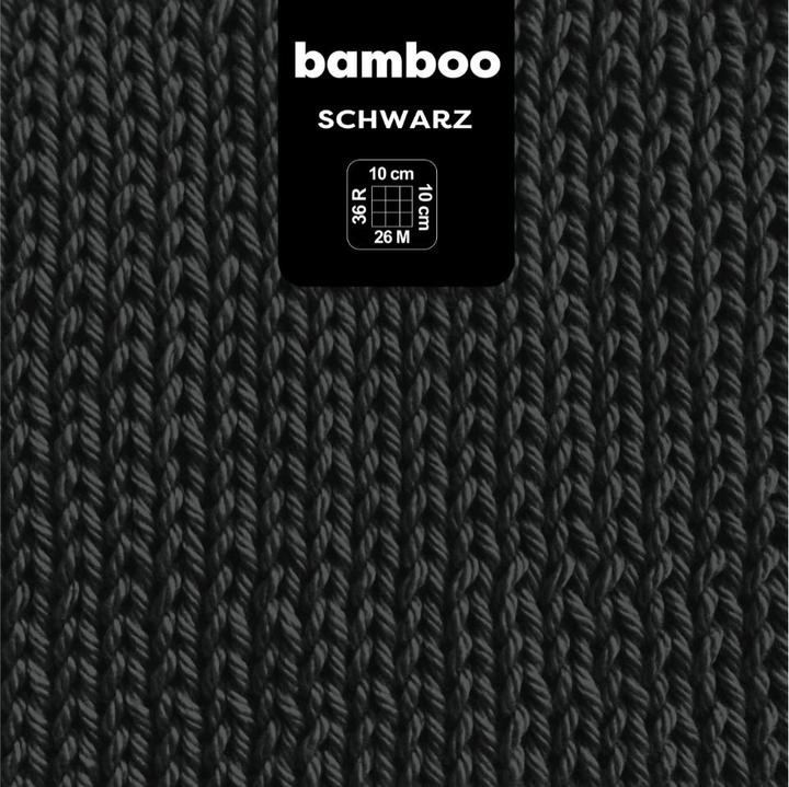 Actual product image Myboshi bamboo black, B296 (125 m)