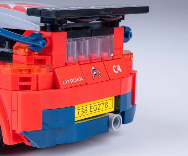 Actual product image Cada 2008 Citroën C4 WRC 1:20 2,4GHz Bricks (Kit)