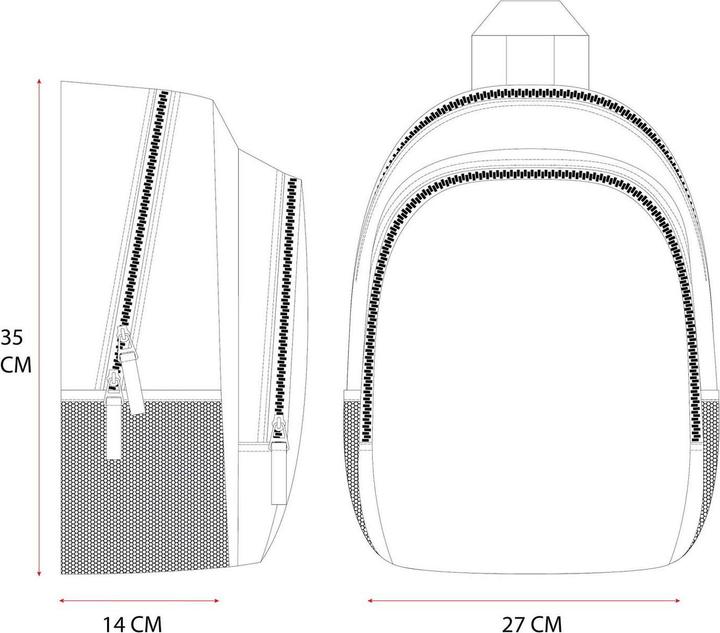 Actual product image Vadobag Rucksack Pokémon Schnapp' Sie dir Alle! 35X27